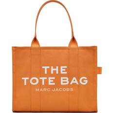 Orange Totes & Shopping Bags Marc Jacobs The Canvas Large Tote Bag - Tangerine