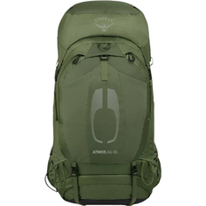 Hydration Pack Compatible Hiking Backpacks Osprey Atmos AG 65 S/M - Mythical Green