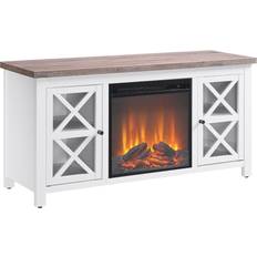 Furniture Henn&Hart TV1380 White/Gray Oak