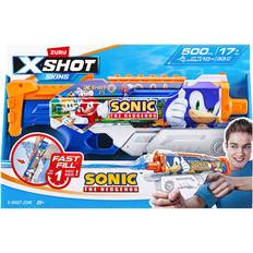 Sonic Lekevåpen Sonic XSHOT Water Fast-Fill Skins The Hedgehog Hyperload Water Blaster