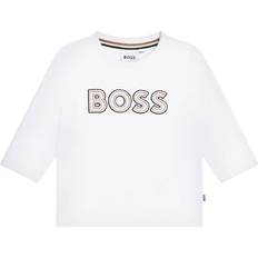 Hugo Boss Boy's Long Sleeve T-shirt - White