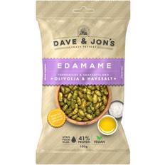 Dave & Jon's Roasted Edamame Beans with Olive Oil & Sea Salt 100g
