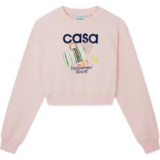 Sweatshirts Sweaters Casablanca Equipement Sportif Cropped Sweatshirt - Pink