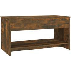 vidaXL Engineered Wood Smoked Oak Sofabord 50x102cm