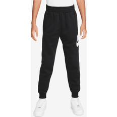 Nike Big Kid's Club Fleece Joggers - Black/White (FD2995-010)