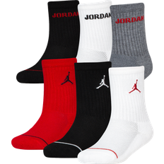 XS Children's Clothing Nike Big Kid's Jordan Legend Crew Socks 6-pack - Gym Red (BJ0343-RK2)