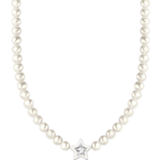 Thomas Sabo Necklace - Pearls/Silver/Transparent/White