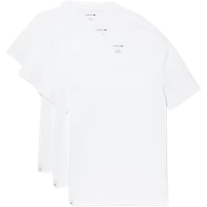 Lacoste T-shirts Lacoste Men's Loungewear T-shirts 3-pack- White