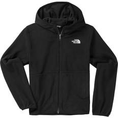 M Tops Children's Clothing The North Face Teen Glacier Full Zip Hooded Jacket - TNF Black (NF0A82TV-JK3)