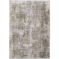 Green Carpets Grand Bazaar Lindstra Gradient Abstract Gray, Green, White 58x94"