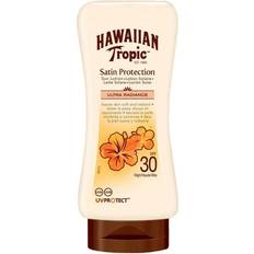 Flasker Solkremer Hawaiian Tropic Satin Protection Ultra Radiance Sun Lotion SPF30 180ml