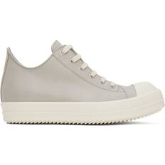 Plastic Sneakers Rick Owens Low Top Grained Calfskin M - Off White.