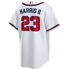 Atlanta Braves Game Jerseys Fanatics Authentic Michael Harris II Atlanta Braves Autographed White Nike Replica Jersey