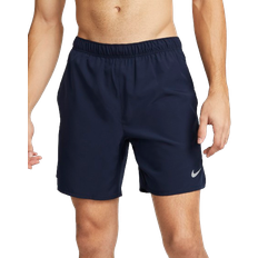 Blå Shorts Nike Challenger Men's Dri-FIT 2-in-1 Running Shorts 7" - Obsidian/Black