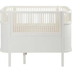 Sebra Betten Sebra Baby & Junior Bed Classic White 75.8x155cm