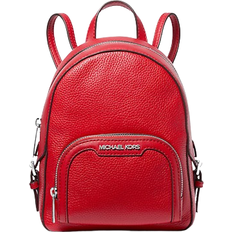 Backpacks Michael Kors Jaycee Extra Small Pebbled Leather Convertible Backpack - Bright Red