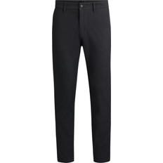 Hugo Boss Men's Tapered Fit Trousers - Black