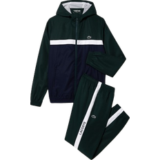 Atmungsaktiv Jumpsuits & Overalls Lacoste Regular Fit Tennis Tracksuit - Green/Navy Blue/White