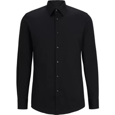 Hugo Boss Men Shirts Hugo Boss Men's Slim Fit Shirt - Black