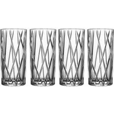 Glass Drink Glasses Orrefors City Highball 12.5fl oz 4pcs