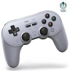 PC Game-Controllers 8Bitdo Pro 2 Bluetooth Gamepad Hall Effect Edition - Grey