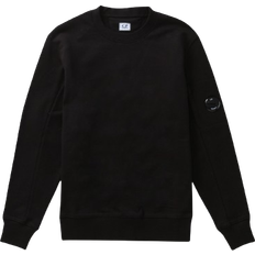 C.P. Company Herren Pullover C.P. Company Diagonal Raised Fleece Sweatshirt - Black