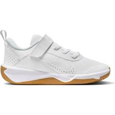 Indoor Sport Shoes Children's Shoes Nike Omni Multi-Court PSV - White/Pure Platinum/Light Smoke Grey/White