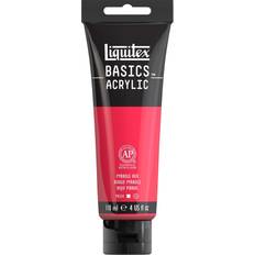 Water Based Acrylic Paints Liquitex Basics Acrylics Paint Pyrrole Red 118ml