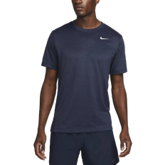 Nike Men's Dri-FIT Legend Fitness T-shirt - Dark Obsidian/College Navy/Heather/Matte Silver