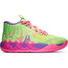 Children's Shoes Puma Junior X LaMelo Ball MB.01 Inverse Toxic - Purple Glimmer/Knockout Pink/Green Gecko