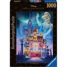 Disney prinsesser Klassiske puslespill Ravensburger Disney Castles Collection Cinderella 1000 Pieces