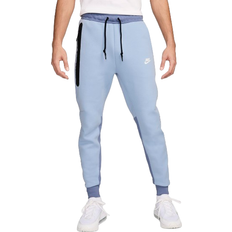 Pants Nike Sportswear Tech Fleece Men's Joggers - Light Armoury Blue/Ashen Slate/White