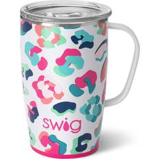 Multicolored Travel Mugs Swig Life Party Animal Travel Mug 18fl oz
