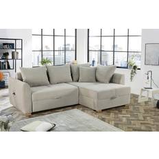 Möbel reduziert Poco Functional Corner Beige Sofa 236cm 3-Sitzer