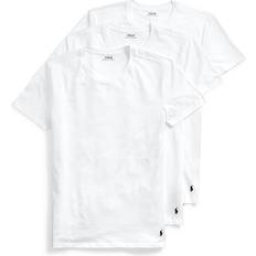 T-shirts & Tank Tops Polo Ralph Lauren Men's Classic Fit Crew T-shirt 3-pack - White