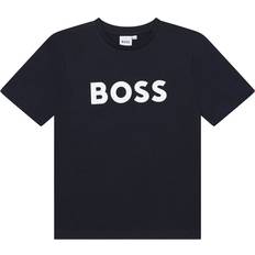 BOSS Logo T-shirt - Navy Blue (J25P24)