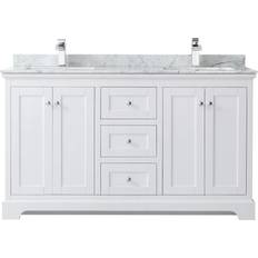 Vanity Units for Double Basins Wyndham Collection Avery (WCV232360DWHCMUNSMXX)