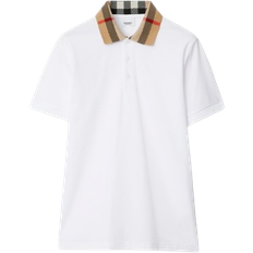 Polo Shirts Burberry Cotton Polo Shirt - White