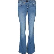 XL Jeans Vero Moda Sigi Flared Fit Jeans - Medium Blue Denim