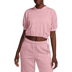 Pink nike shirt Nike Jordan Women's Knit Cropped Top - Pink Glaze