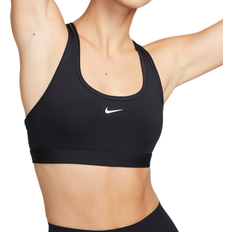 Stretchgewebe BHs Nike Swoosh Light Support Non-Padded Sports Bra - Black/White