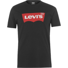 Levi's Herren T-Shirts Levi's Graphic Set In Neck Tee - Black