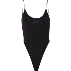 Nike Sportswear Chill Knit Women's Tight Cami Bodysuit - Black/Sail