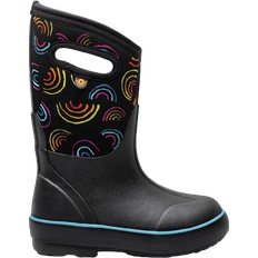 Rain Boots Children's Shoes Bogs Kid's Classic II Wild Rainbows - Black Multi