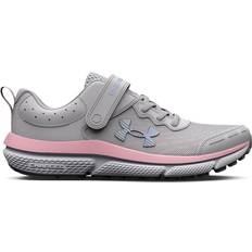 Under Armour Children's Shoes Under Armour Pre-School UA Assert 10 AC Wide - Halo Grey/Pink Sugar/Iridescent
