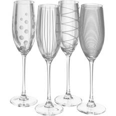 Dishwasher Safe Champagne Glasses Mikasa Cheers 8fl oz 4pcs