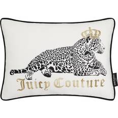 Juicy Couture Leopard Crown Gold, White, Black (35.6x)