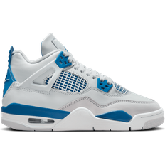 Sneakers Children's Shoes Nike Air Jordan 4 Retro Industrial Blue GS - Off White/Neutral Grey/Military Blue