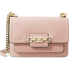 Michael Kors Heather Extra Small Leather Crossbody Bag - Soft Pink