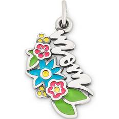 James Avery Jewelry James Avery Floral Mom Charm - Silver/Multicolour